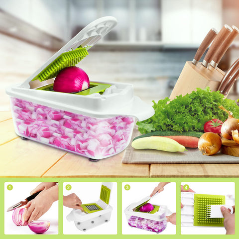 Sedhoom Direct onion dicer in action for fast prep
