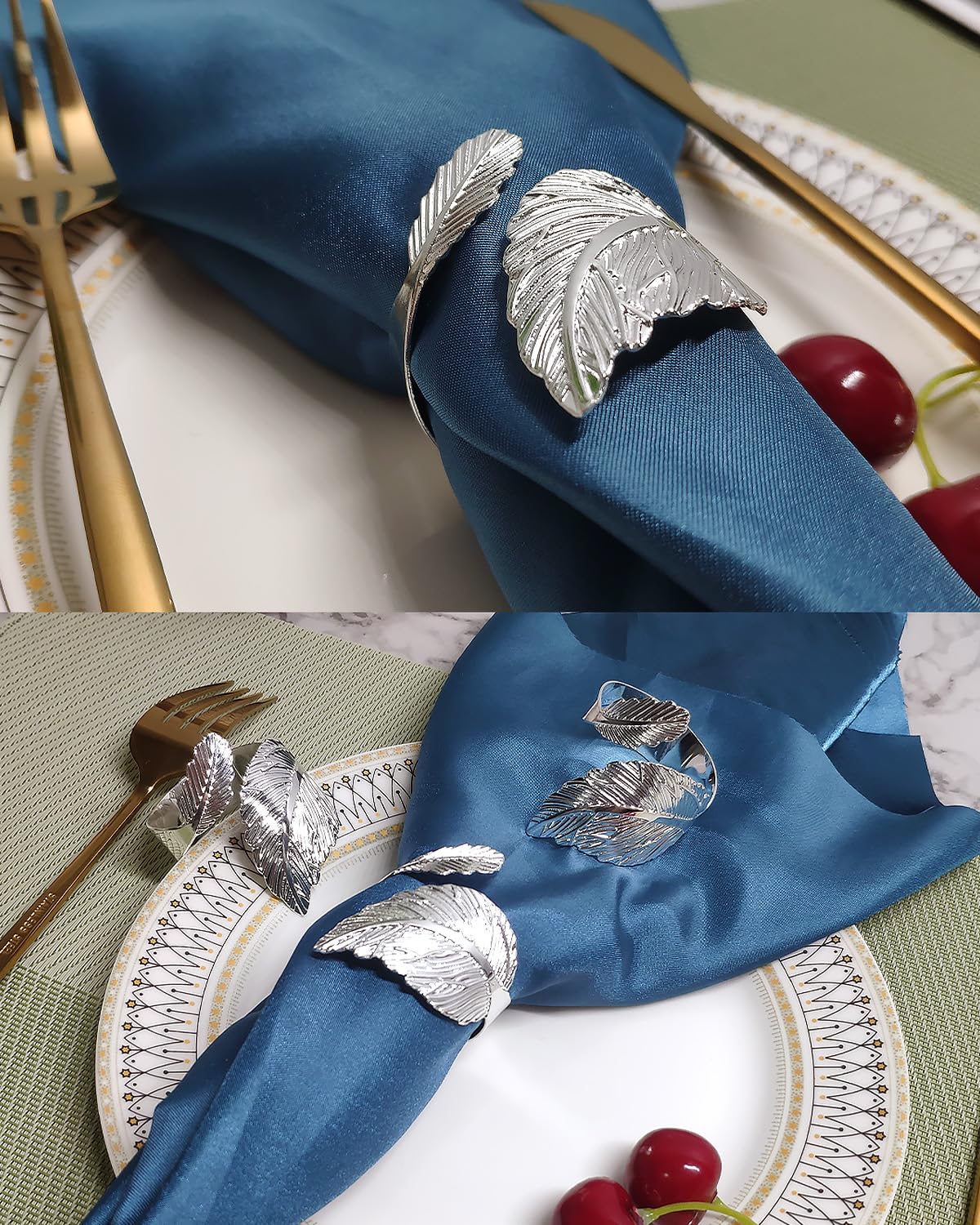 SEEBRIDER napkin rings packaging and presentation