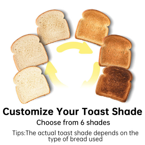 SEEDEEM cancel, reheat, and defrost buttons for flexible toasting.