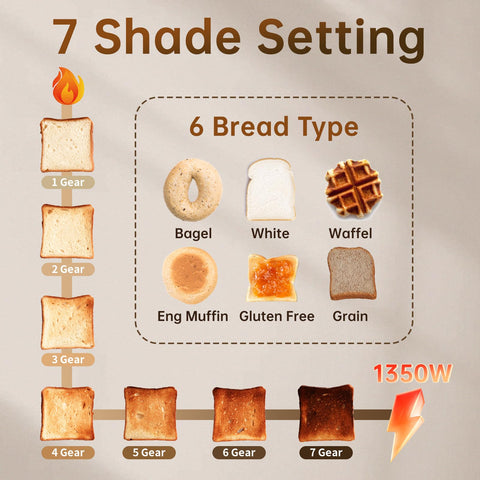 SEEDEEM Toaster removable crumb tray for quick cleanup.
