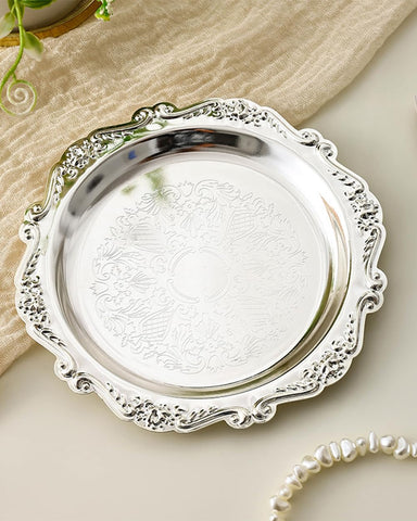 Seek Rare wedding and party tray adds vintage flair.