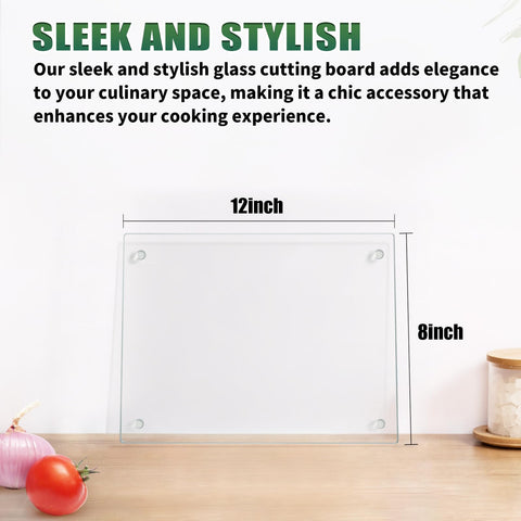 Seelenruhe clear display mat for decorative prep and serving.
