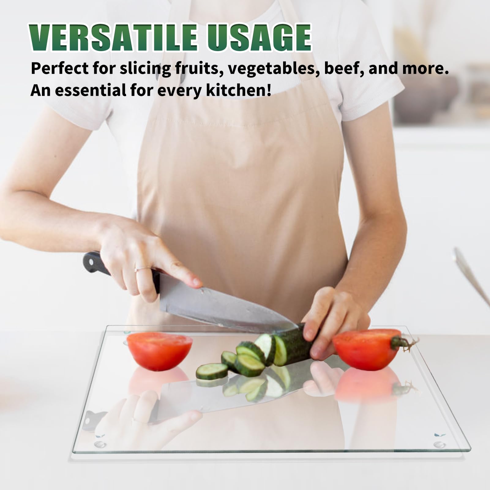Seelenruhe nonporous surface cleans easily and resists stains and odors