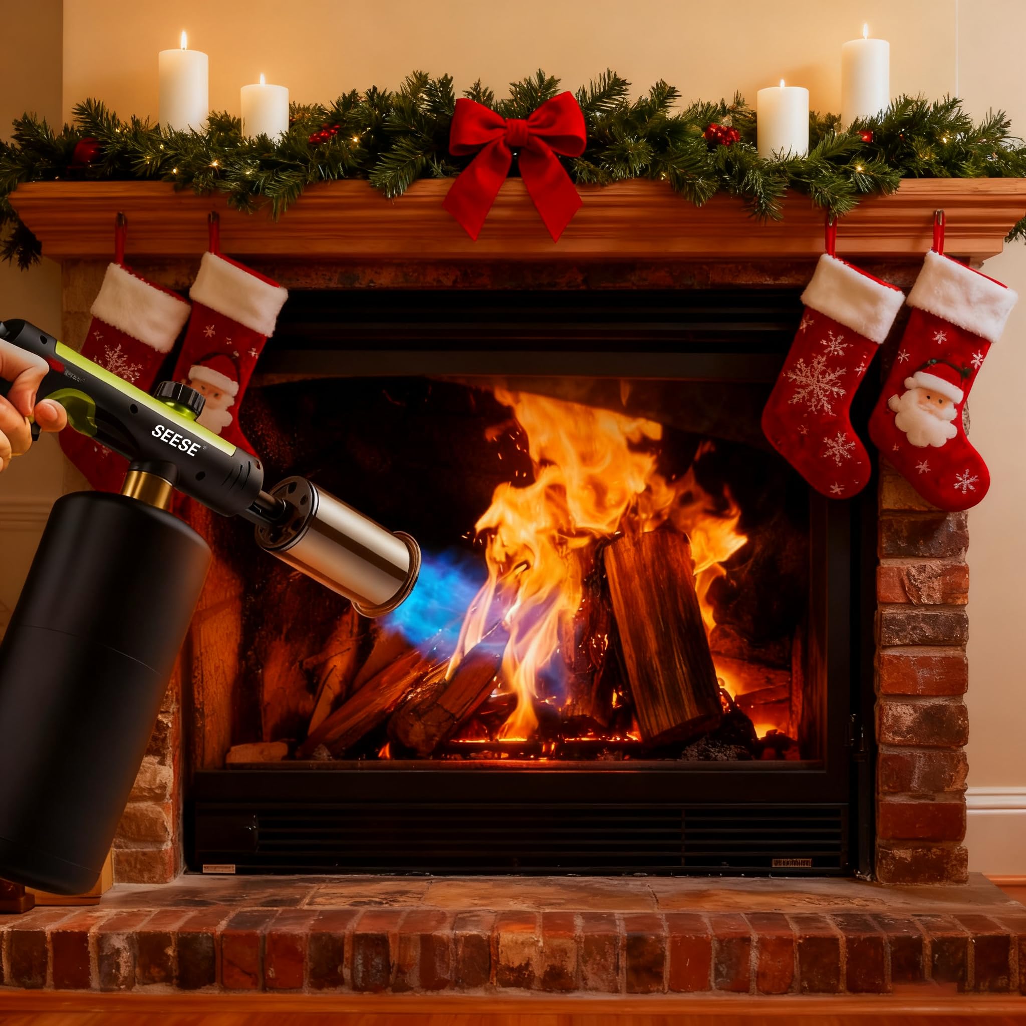SEESE torch safety lock prevents accidental ignition