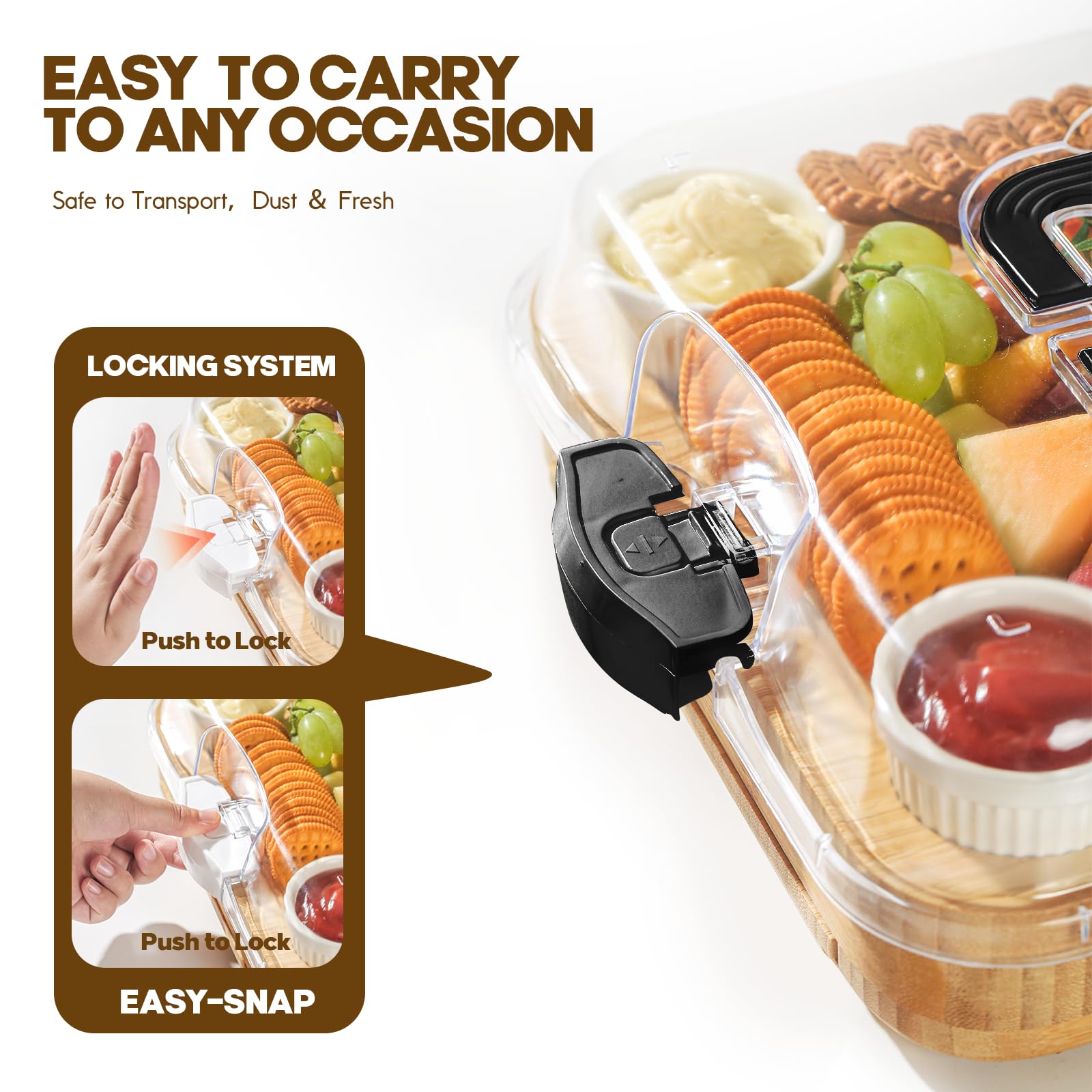 SEFILENCE portable handle for quick and easy transport