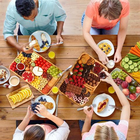SEFILENCE elegant serving board blends prep and display for any event.