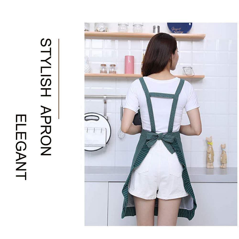 Sefiron Princess Apron durable fabric resists wrinkles and fading.