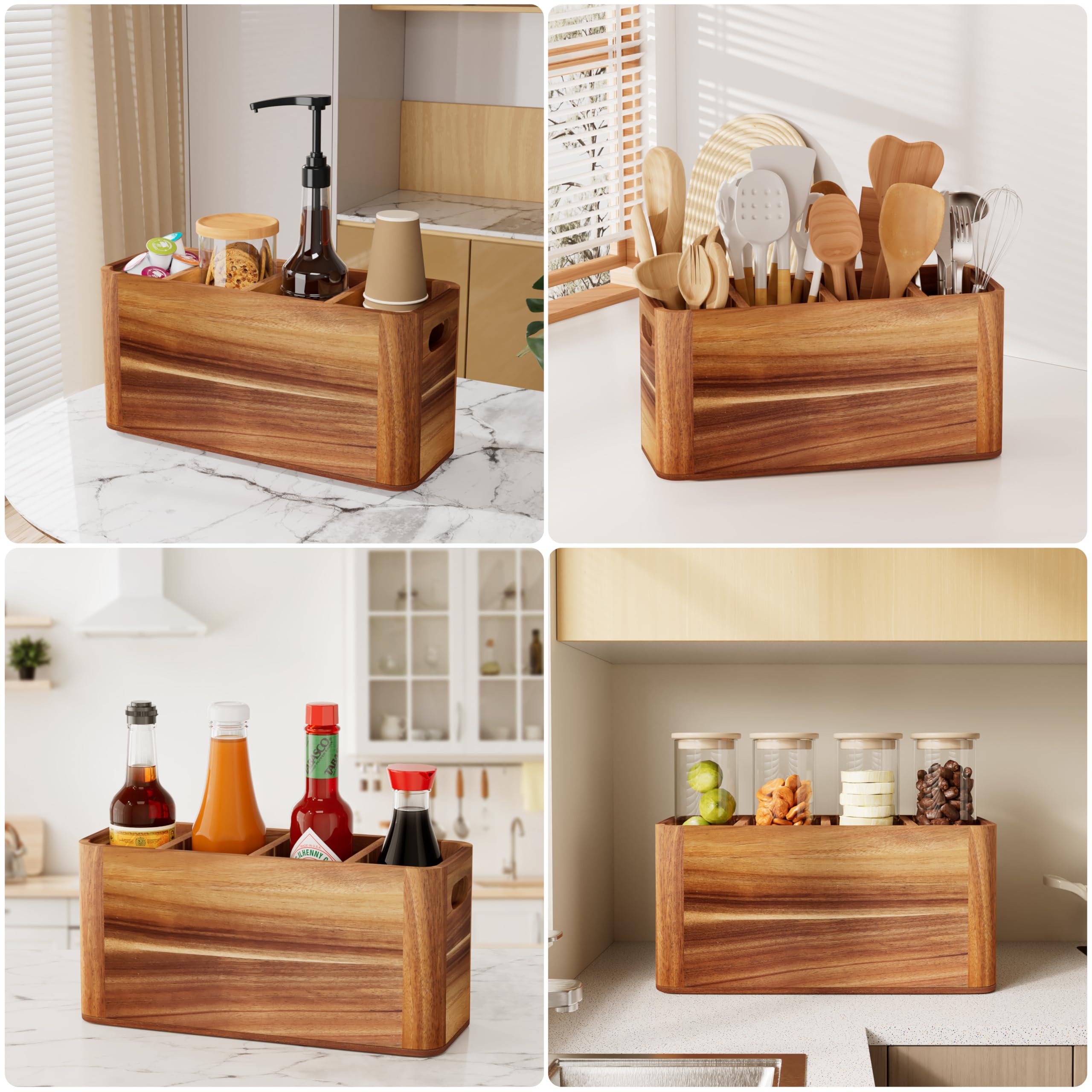 Segtenant gift-worthy utensil holder for home chefs and cooks.