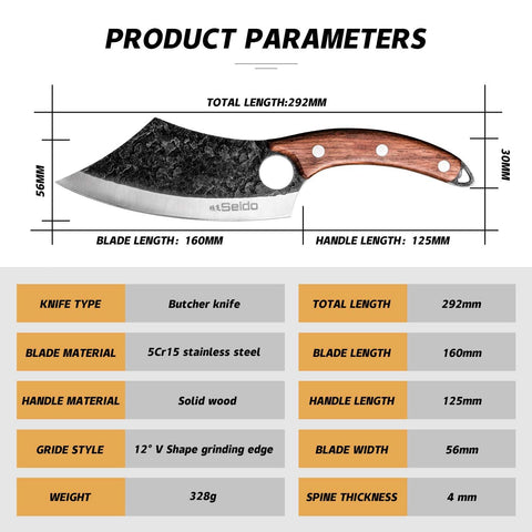 Seido Knives Hakai gift-ready packaging for culinary enthusiasts.