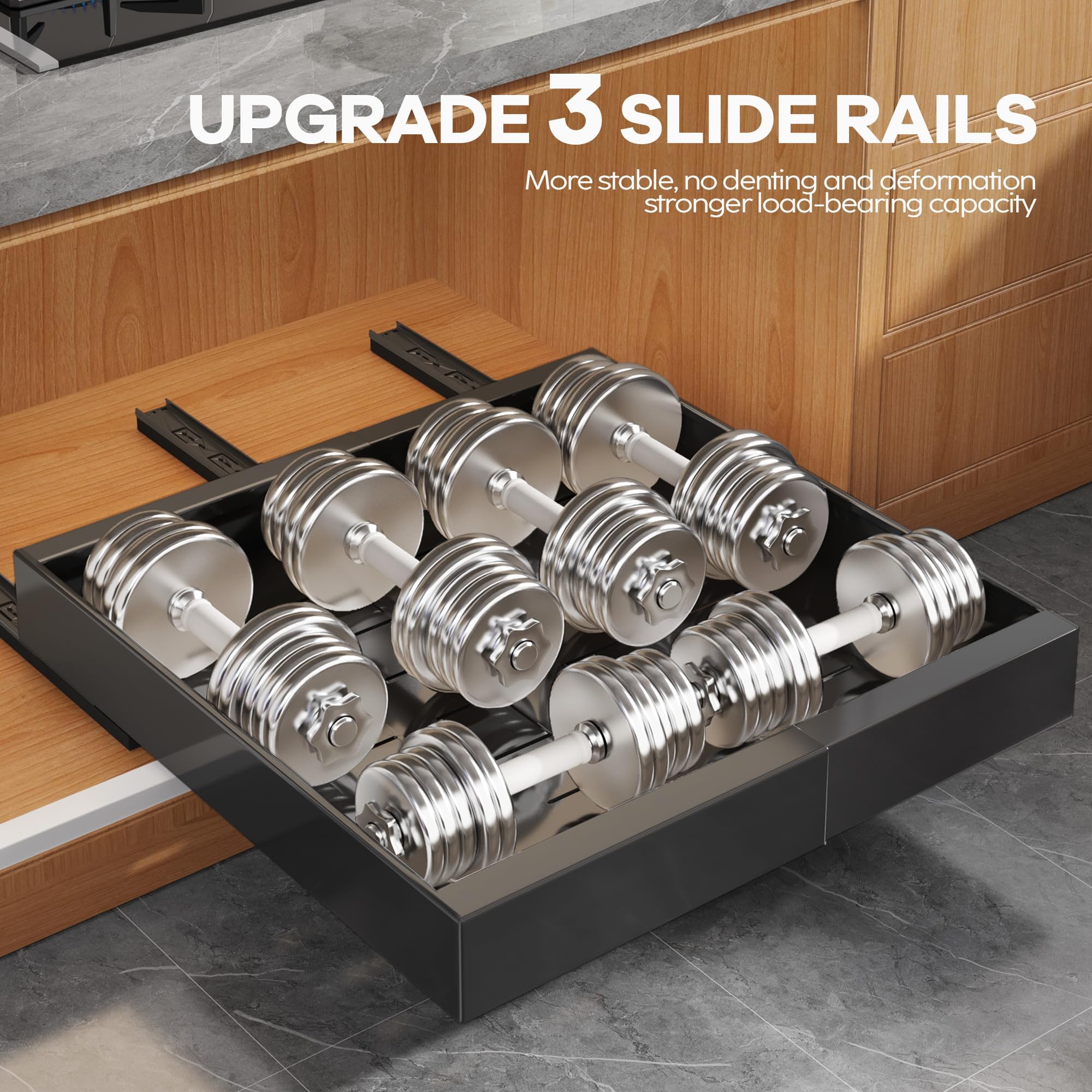 Seinloes framed and frameless cabinet compatibility for flexible mounting.
