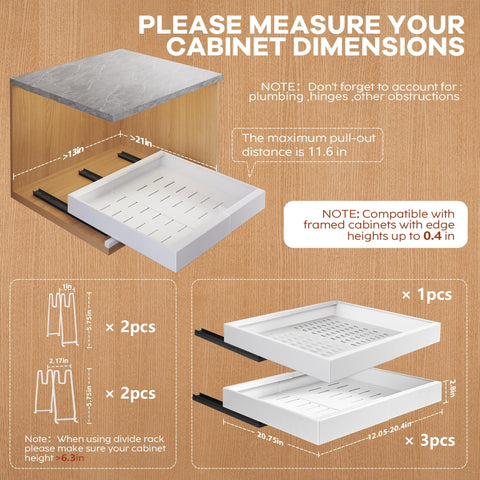 Seinloes heavy-duty metal rails support heavy cookware with stability