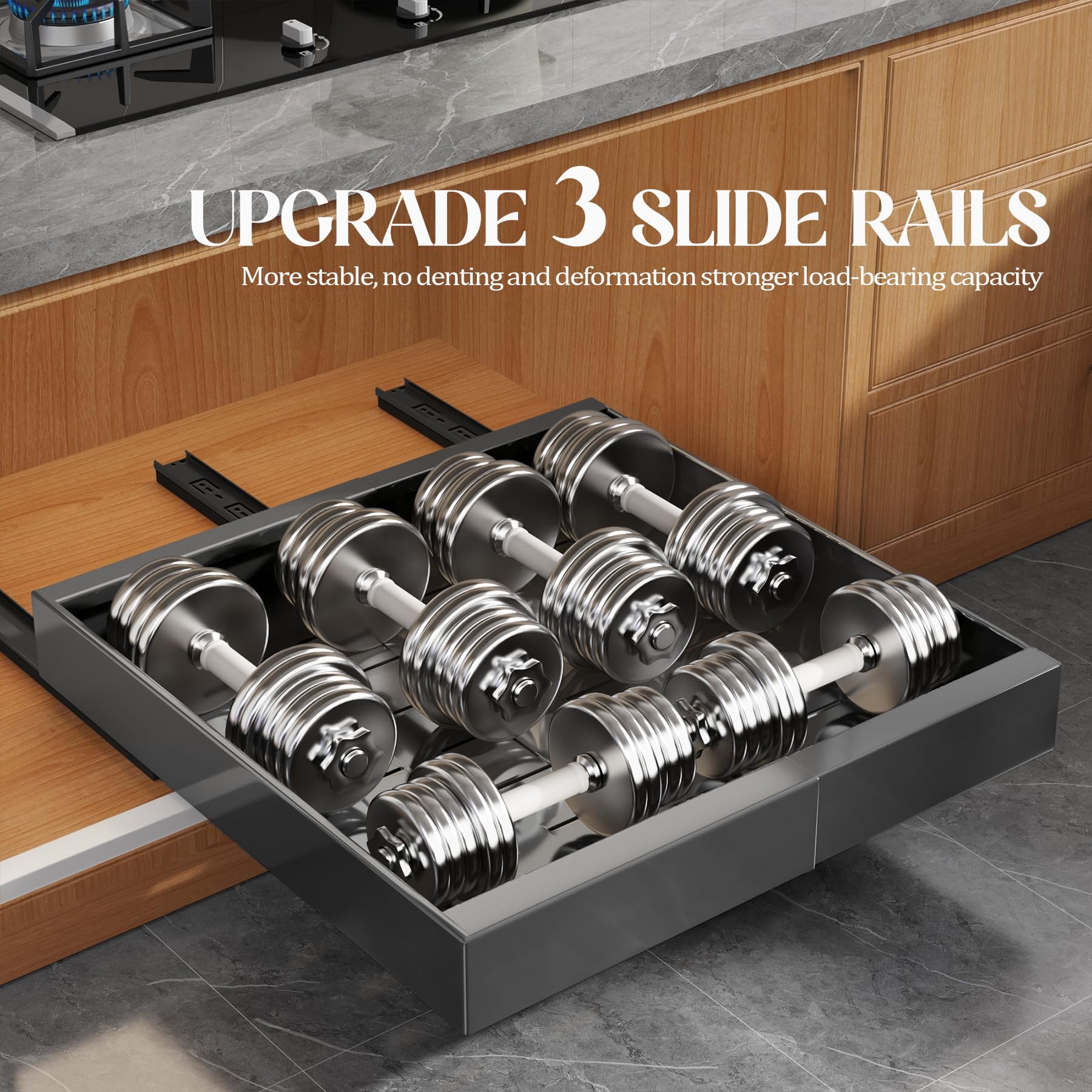 Seinloes drill-free installation with adhesive strips