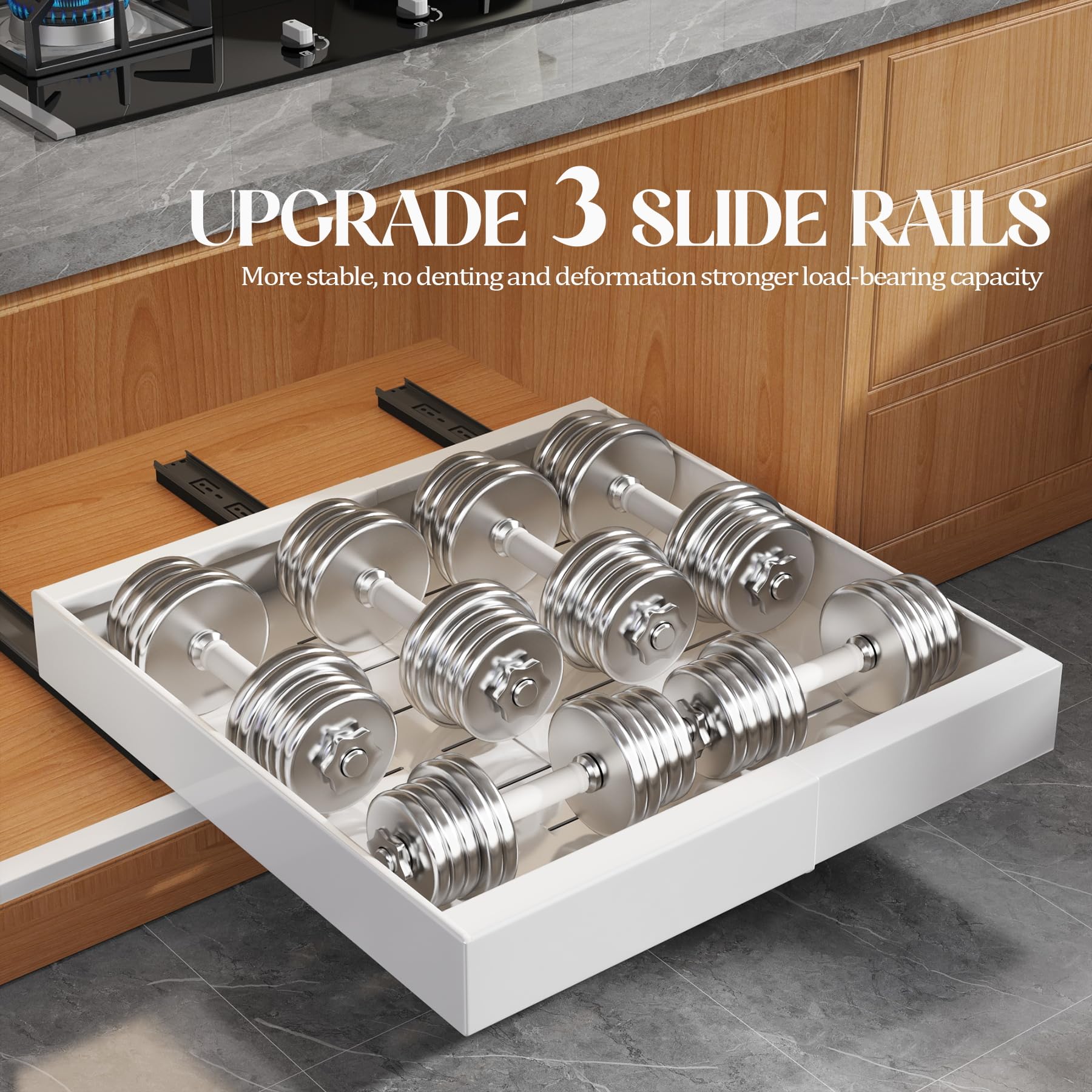Seinloes no-drill installation with adhesive strips simplifies upgrades
