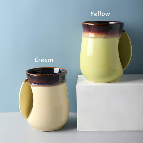 Selamica 18oz coffee tea mug suited for hot beverages and joy.
