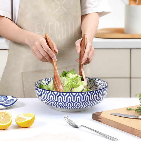 Selamica 60oz large salad bowls for generous portions