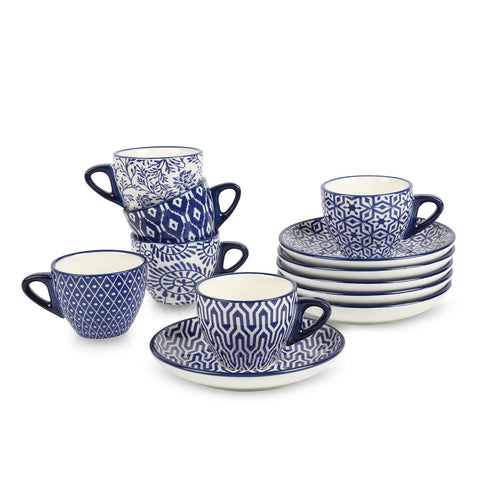 Selamica ceramic 2-oz espresso cups offer a compact tasting size for home espresso.
