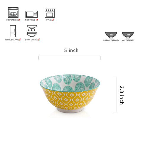 Colorful ceramic bowls by Selamica enhance table presentation and everyday meals.