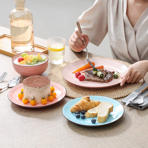 Selamica 10-inch dinner plate designed for entrees and everyday meals.
