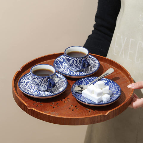 Selamica gift-ready coffee set makes a stylish present for coffee lovers.