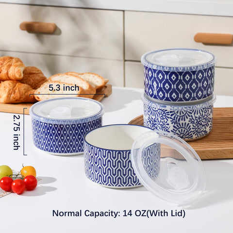 Selamica bowls are microwave safe for quick reheating.