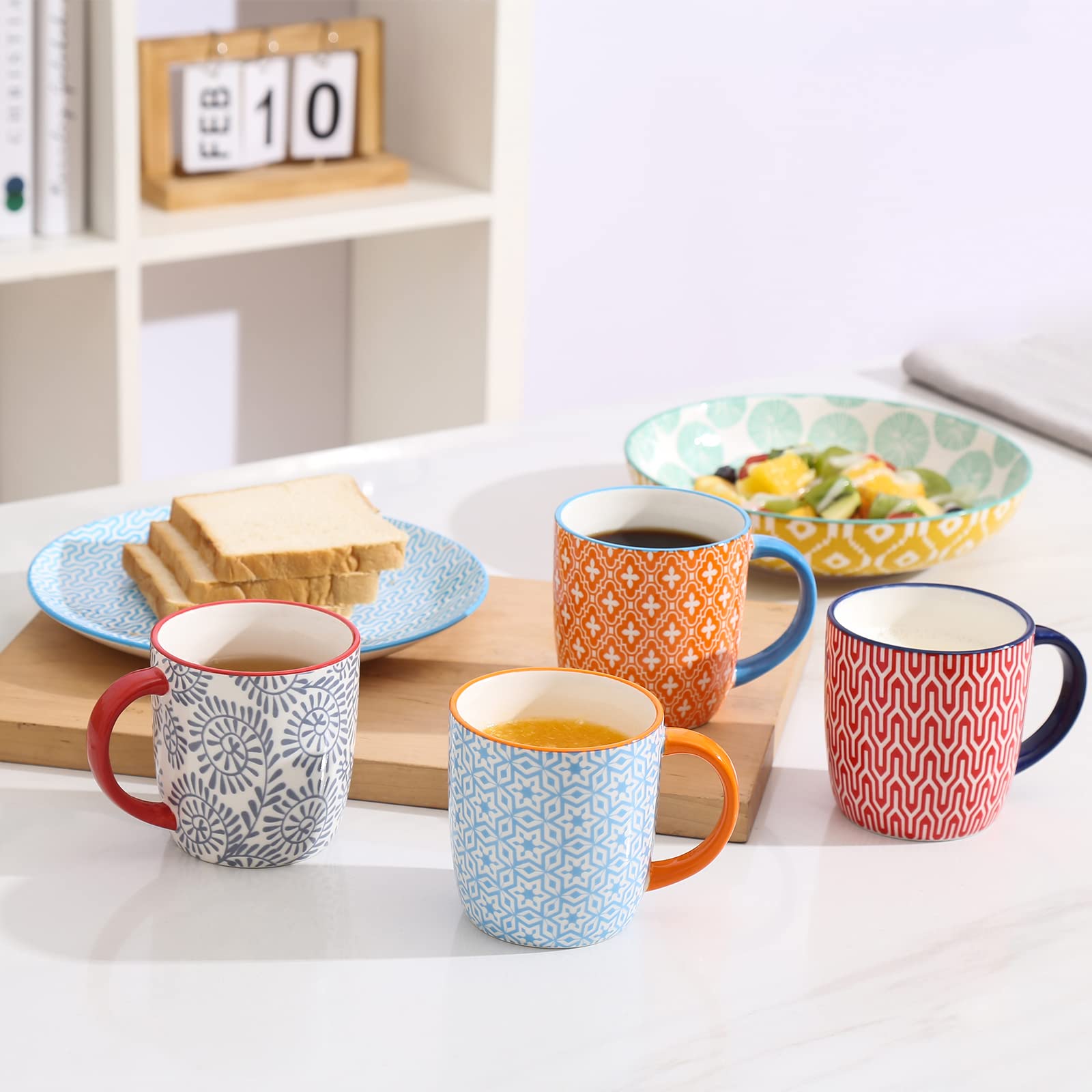 Selamica mugs suit coffee, tea, cocoa, and more for versatile daily sipping.