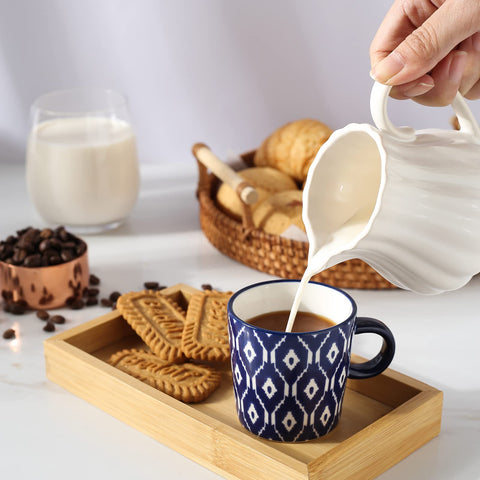 Selamica sturdy porcelain espresso mugs designed for daily use and warmth.