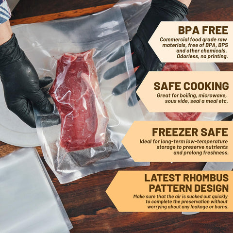 Bag compatibility across top vacuum sealers for versatile kitchen use.