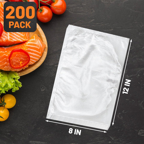 Ideal for meal prep and freezer storage of meats and vegetables.