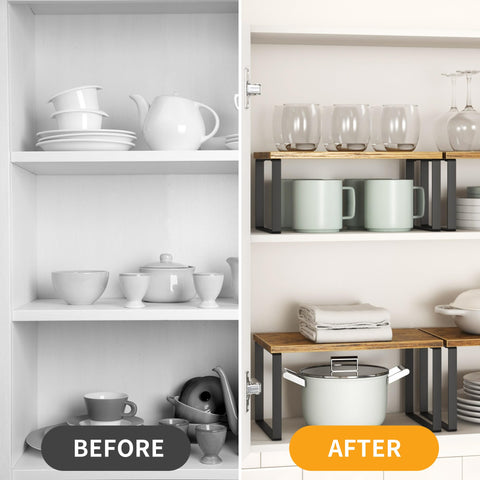 Selefrecos wood-texture shelf close-up shows sturdy metal legs for durability