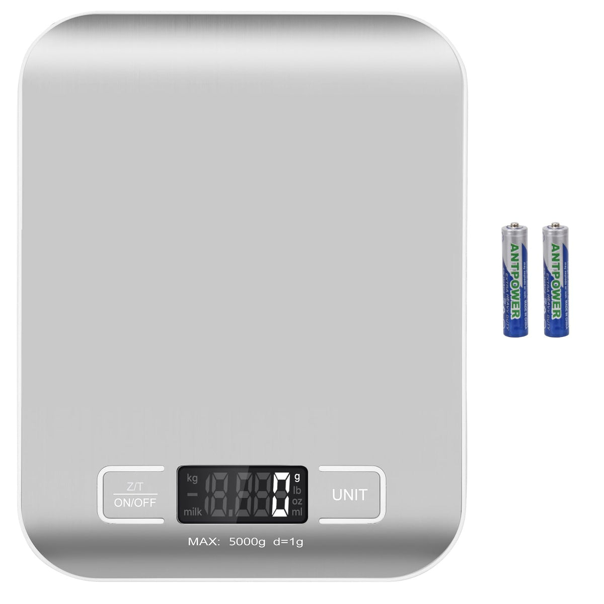 Selegere digital shipping scale with a stainless panel for durable daily use.