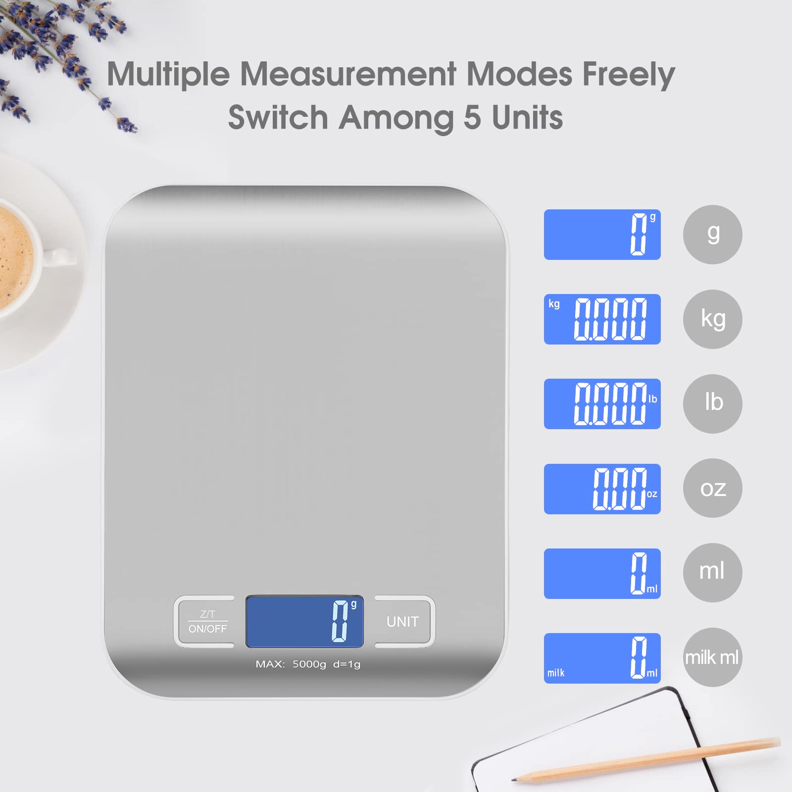 Selegere portable design is compact for home, office, or post office use.