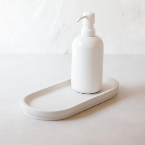 Selegna diatomaceous earth sink tray with quick-drying surface for tidy counters