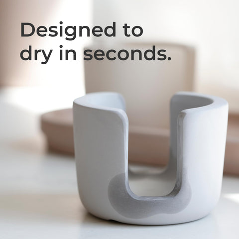 Selegna kitchen sink organizer in beige demonstrates stylish storage and easy access.