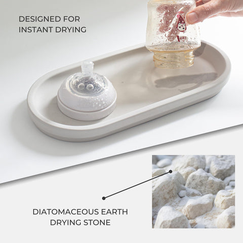 Selegna reversible sink tray showing dual-color sides for versatile use