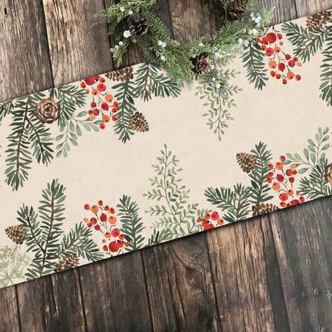 Seliem rustic burlap decor ideal for kitchen and dining tables