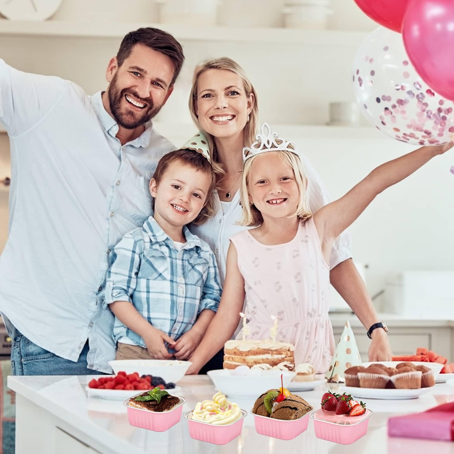 Selizo versatile for brownies and cupcakes at events.
