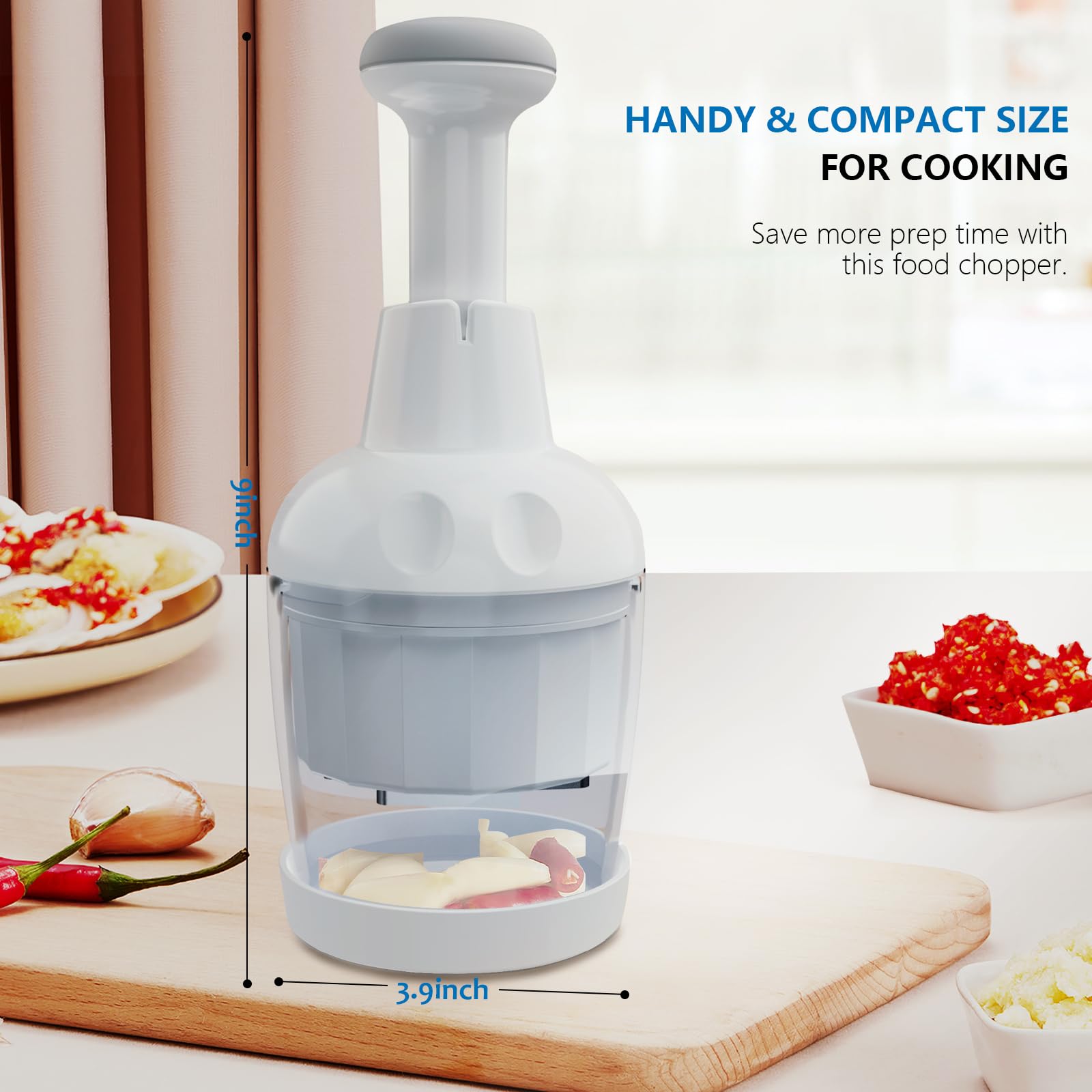 Semcide Nut and cheese chopper for toppings