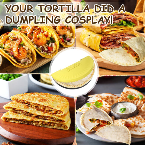 Semcide Tortilla Sealer family-use-friendly design invites creative meals.