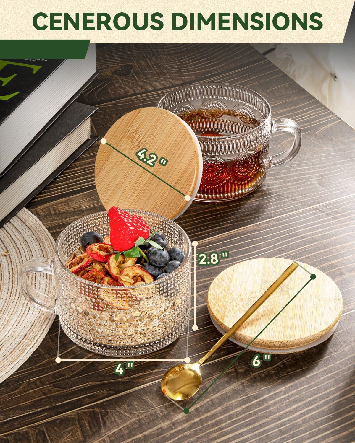 Semderm lead-free glass ensures safe hot and cold beverages