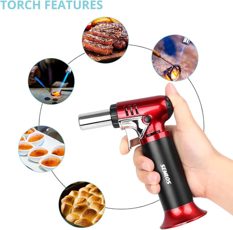 Semlos piezo ignition enables one-handed operation