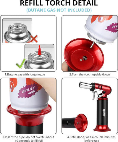 Semlos continuous flame mode frees your hands