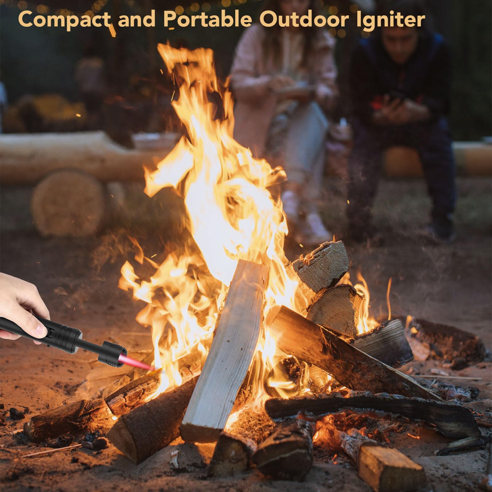 Semlos torch lighter copper gas outlet ensuring consistent heat.