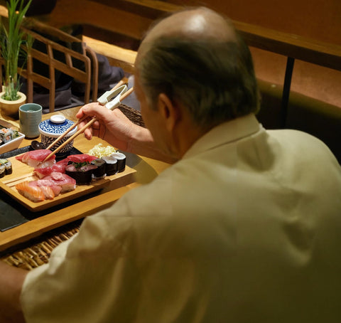 Senior ICare Chopstick Helper replaceable tips ensure long-lasting training.