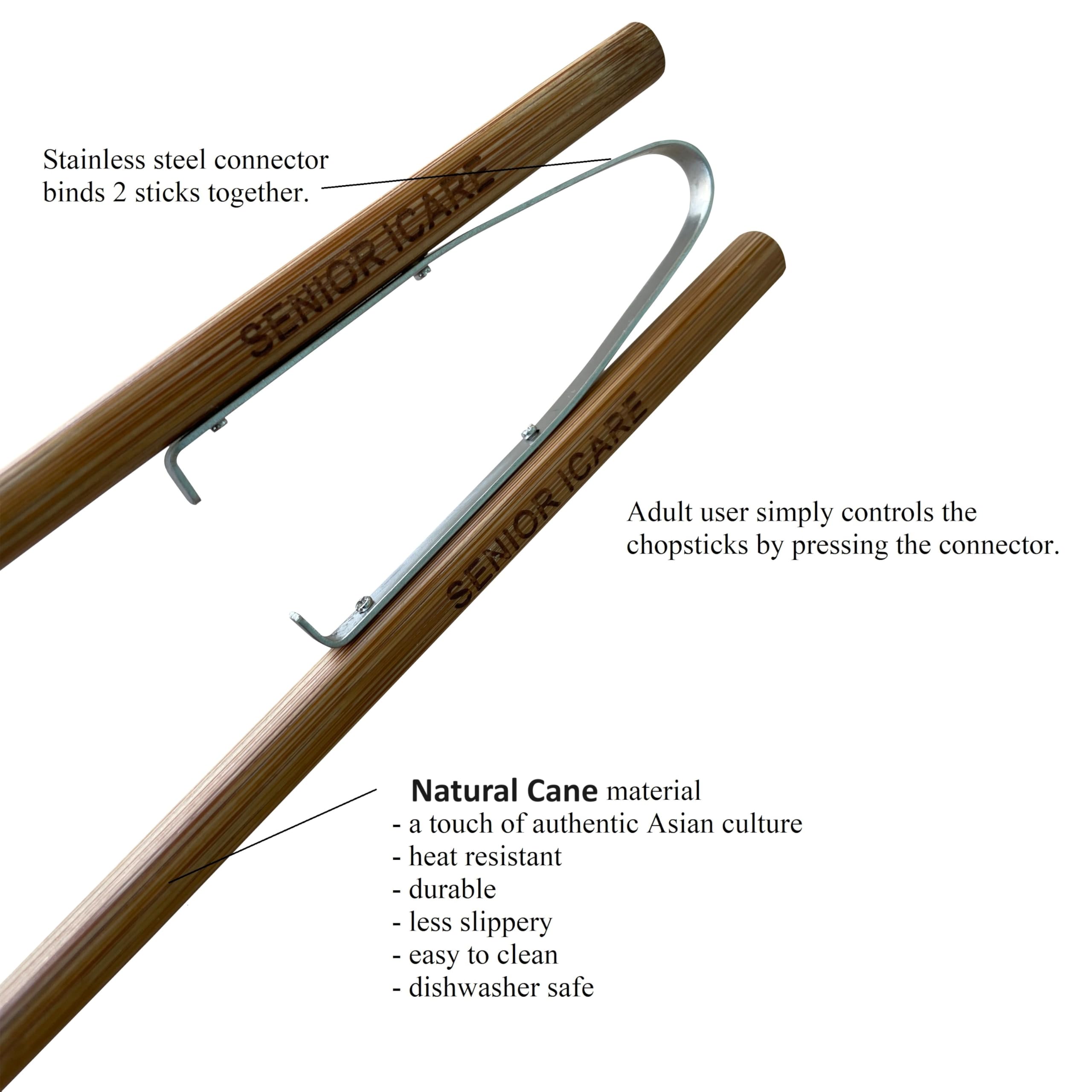 Senior ICare left-right handed ergonomic design ensuring comfortable grip for beginners