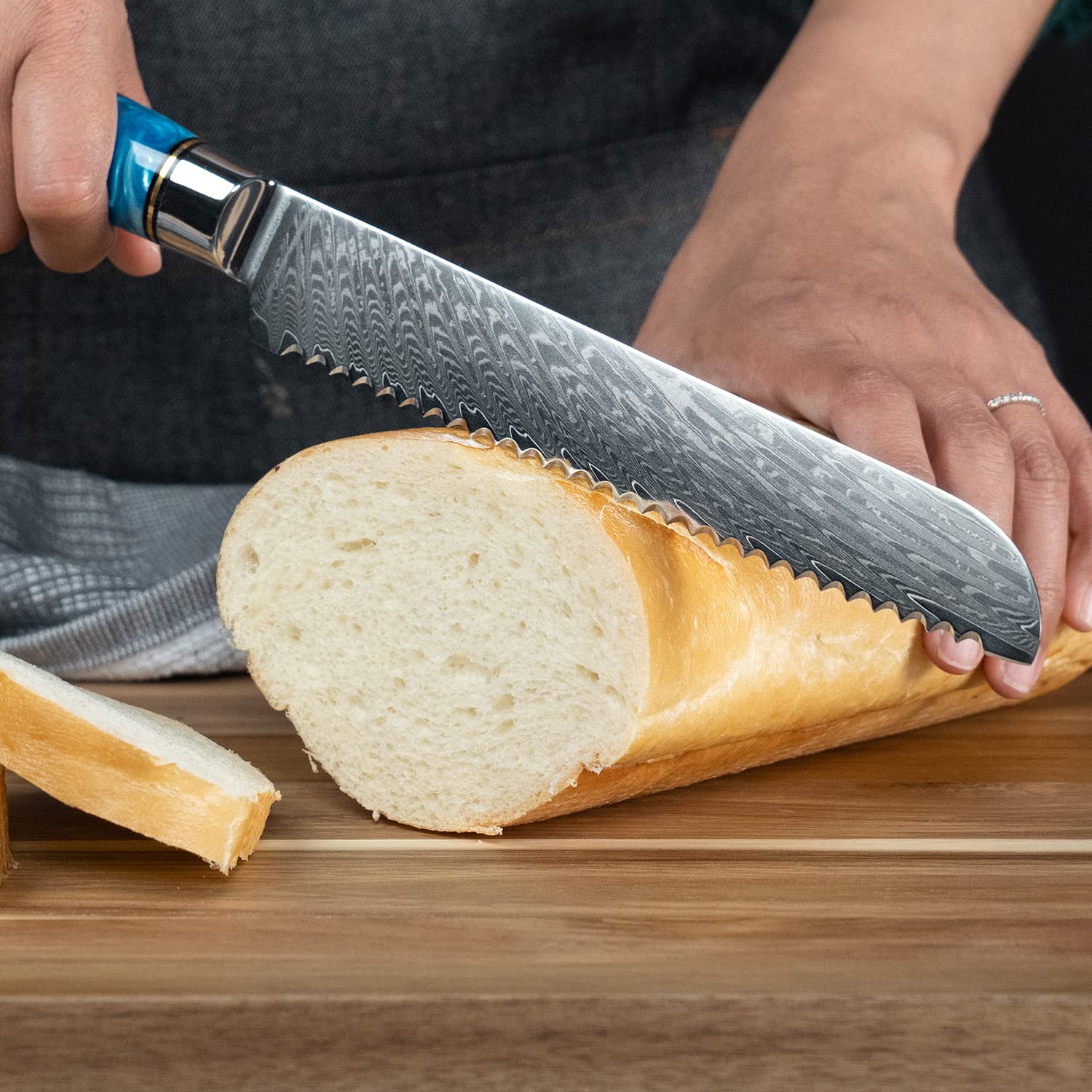 Senken Tsunami packaging and branding highlights premium presentable kitchen gift.