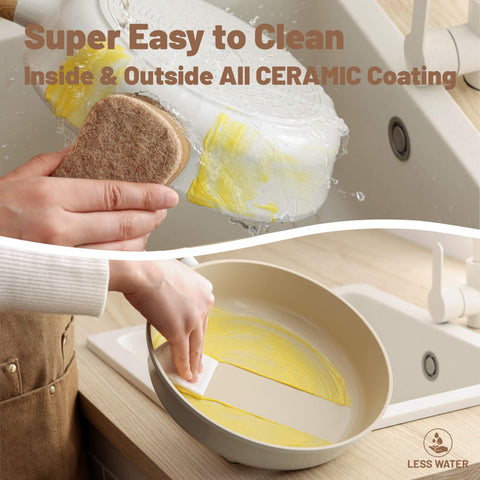 SENSARTE anti-scald silicone protectors for safe handling of hot pots.