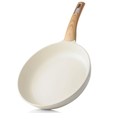 SENSARTE ceramic nonstick pan 9.5 inch for effortless eggs and low-fat cooking.