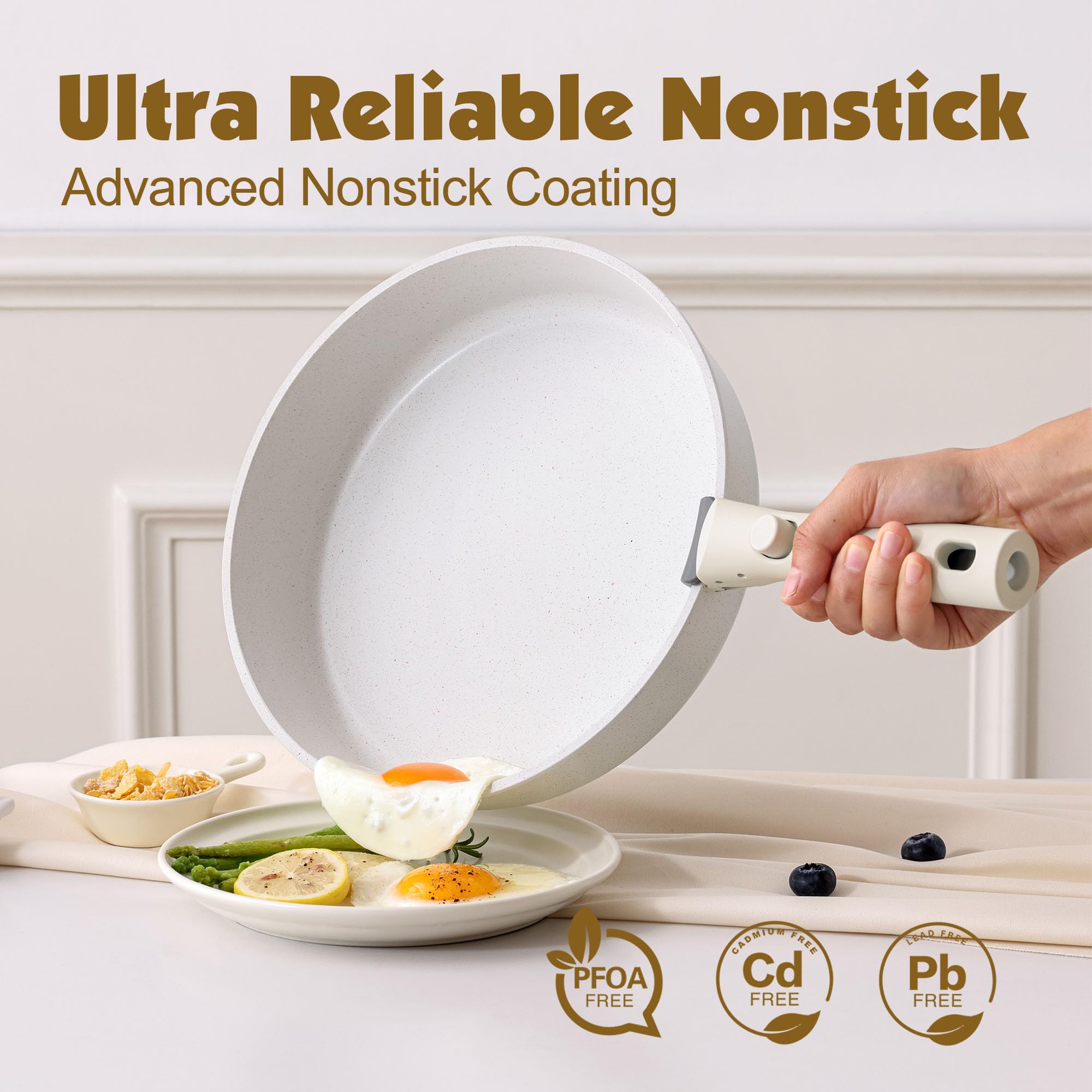 SENSARTE dishwasher-safe pots enable easy cleanup after meals.