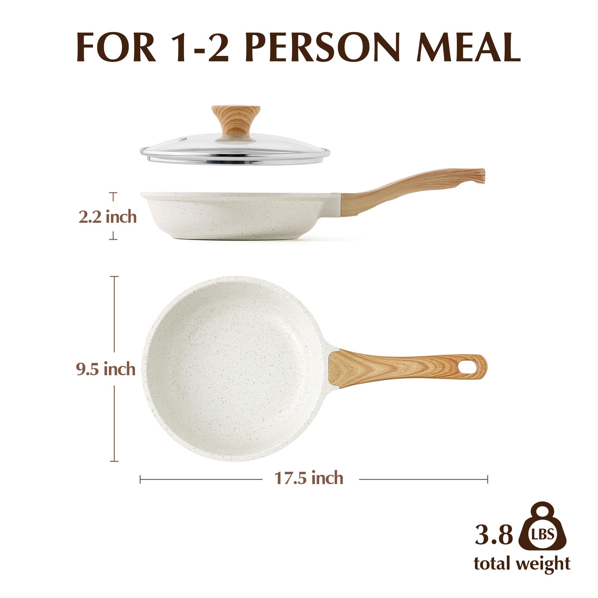SENSARTE dishwasher-safe option for quick post-cook cleanup