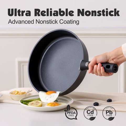 SENSARTE dishwasher-safe design cleans up quickly after cooking